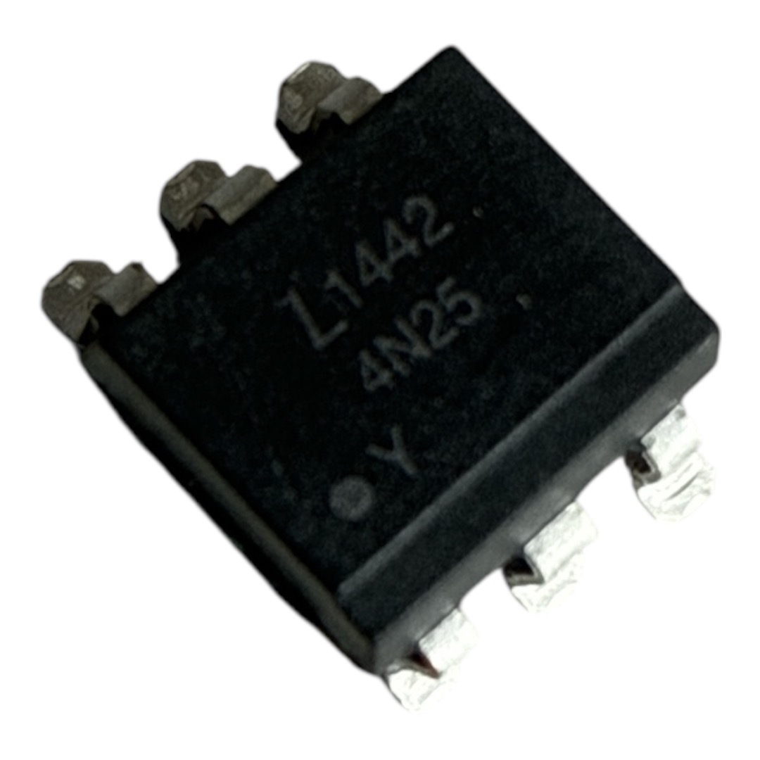 CIRCUITO INTEGRADO 4N25S SMD SOIC6 OPTO ACOPLADOR PRETO 2,5KV LITE-ON