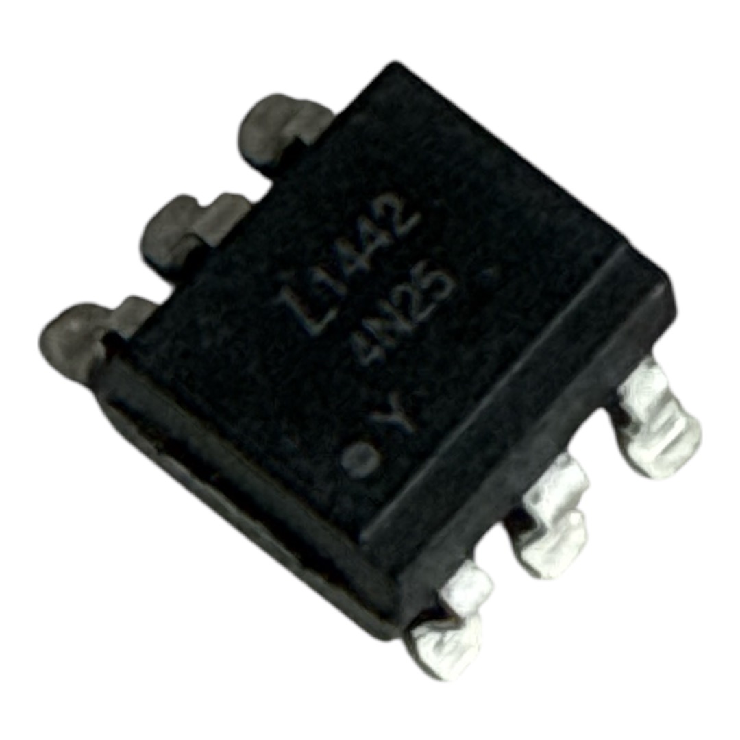 CIRCUITO INTEGRADO 4N25S SMD SOIC6 OPTO ACOPLADOR PRETO 2,5KV LITE-ON
