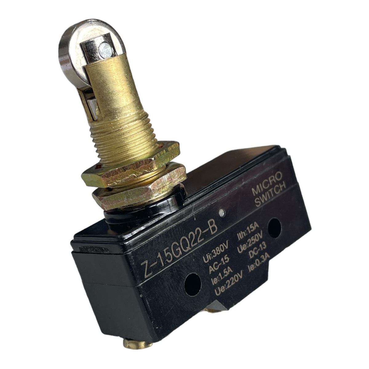 MICRO SWITCH KW15GQ22-B ROLDANA DE METAL