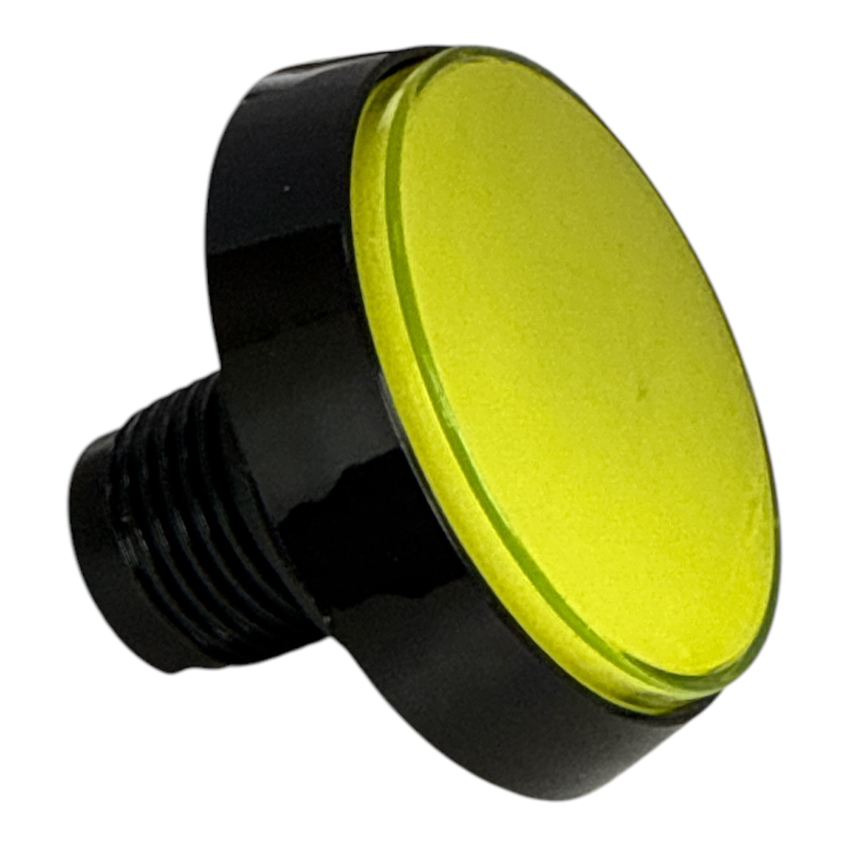 BOTAO FLIPERAMA 60MM ILUMINACAO AMARELO 12V MICROSWITCH 2T 6A