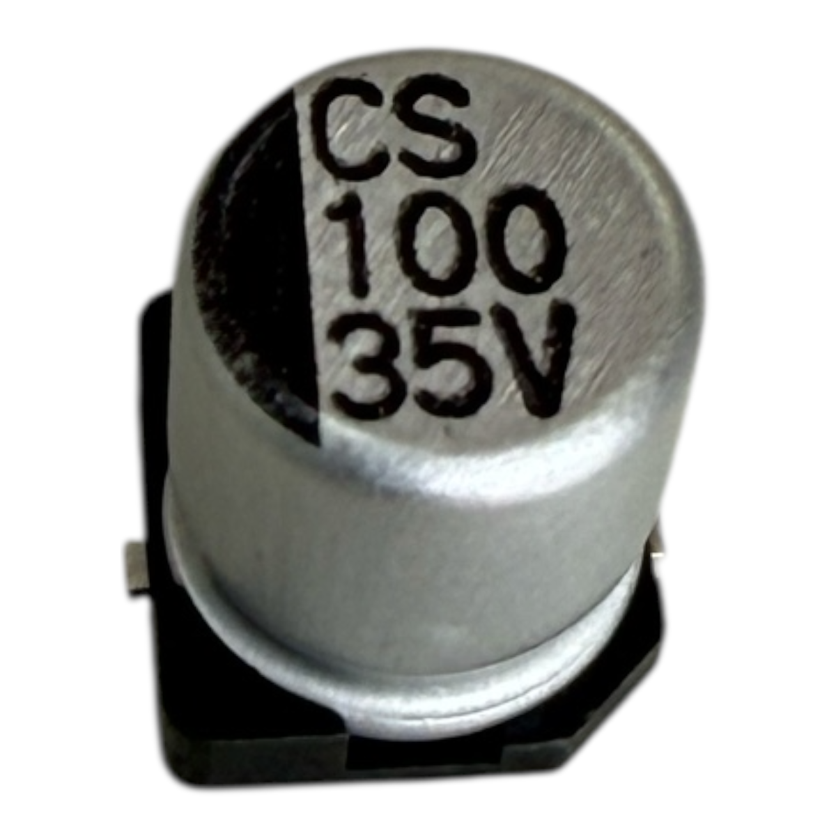 CAPACITOR ELETROLITICO SMD 100UF 35V CS101M035E077T 6,3X7,7MM KETUO