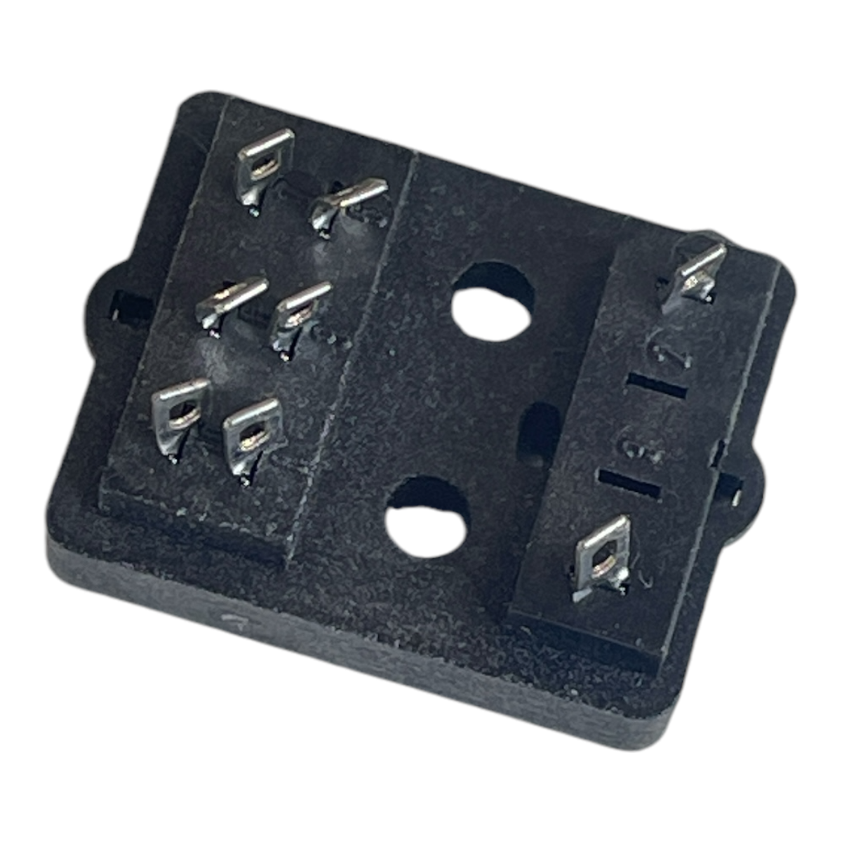 BASE P/RELE ZLS78712 P/SOLDA 8 TERMINAIS SCHRACK