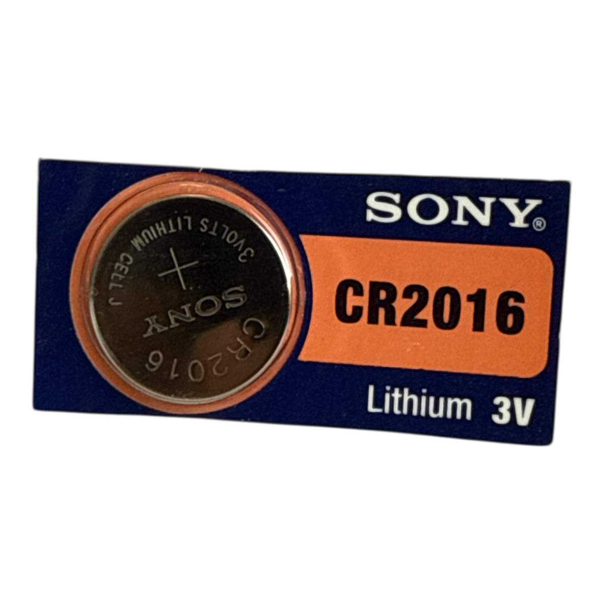 BATERIA DE LITHIUM CR2016 3V (DL2016) C/ BLISTER SONY
