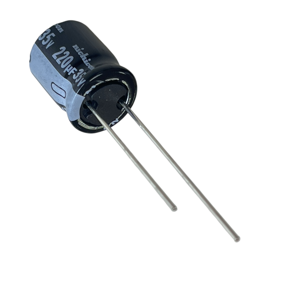 CAPACITOR ELETROLITICO RADIAL 220UF 35V 10X12,5MM 105° UHD1V221MPD6 NICHICON