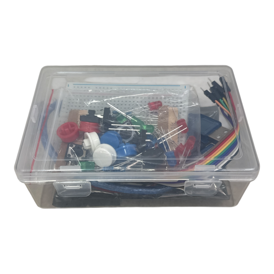 KIT STARTER COM PLACA UNO R3 CH340 ARDUINO + ORGANIZADOR