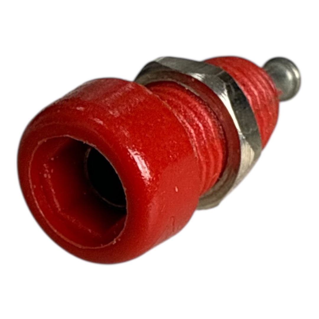 BORNE 257 VERMELHO 4MM B17 PORDIAL