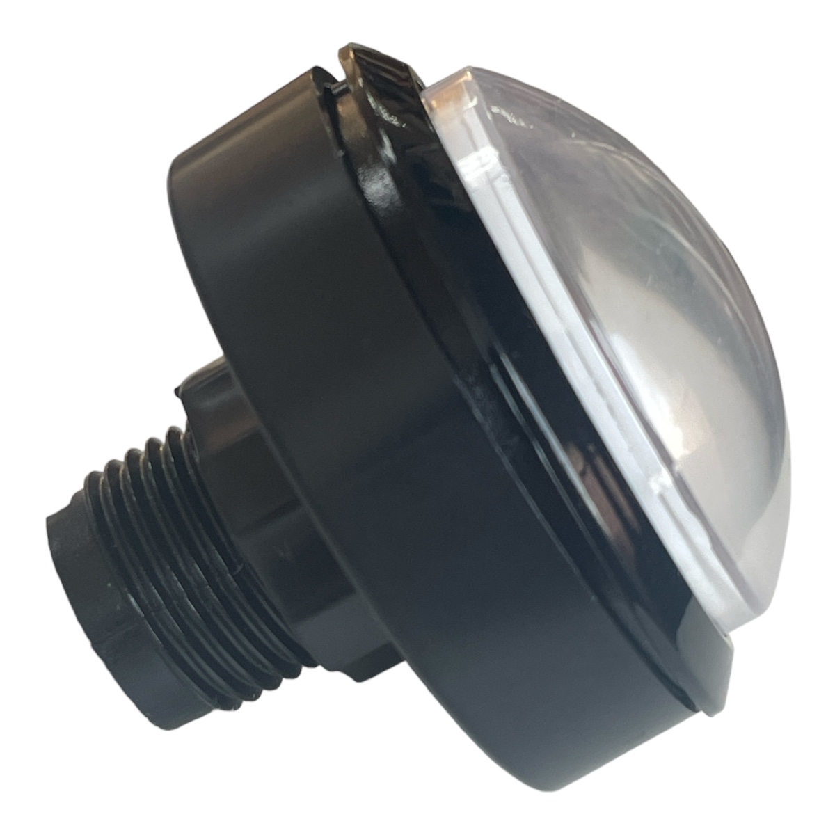 BOTAO FLIPERAMA 60MM ILUMINACAO BRANCO 12V MICROSWITCH 2T 6A