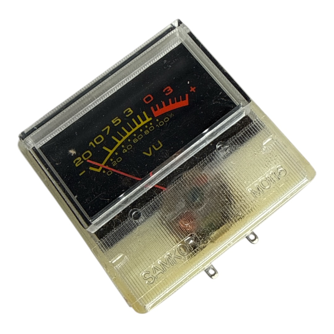 MEDIDOR DE VU ANALOGICO - VU METER MO116 40X40MM