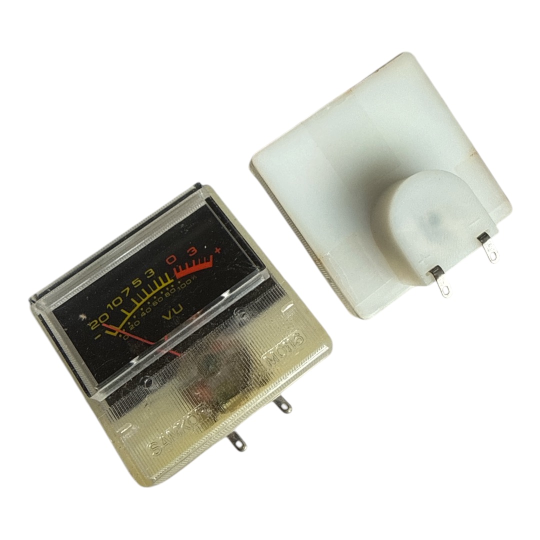 MEDIDOR DE VU ANALOGICO - VU METER MO116 40X40MM