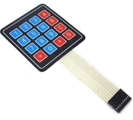 TECLADO MEMBRANA 16 TECLAS PARA ARDUINO PIC