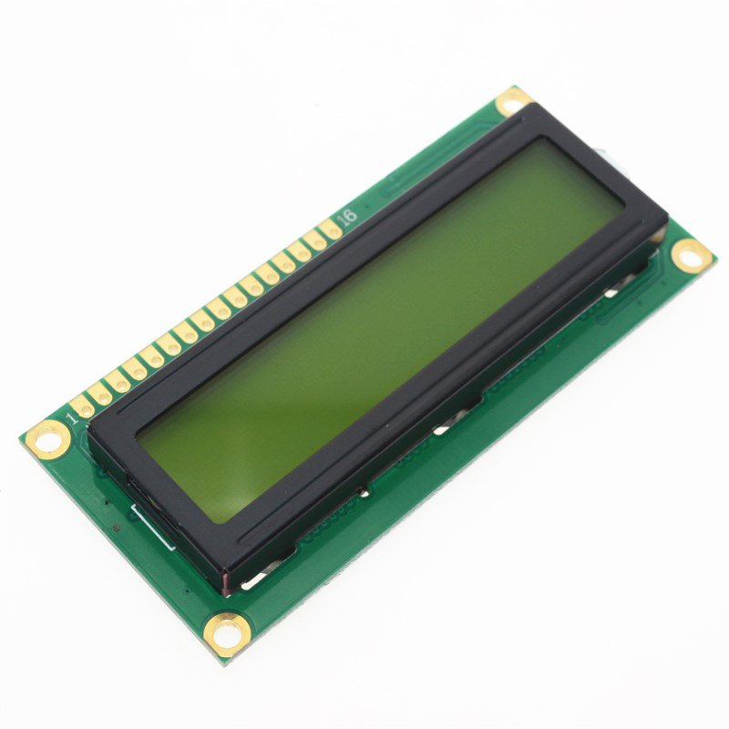 DISPLAY 16X2 LCD JHD162A C/BACKLIGHT VERDE (0009-1-2)